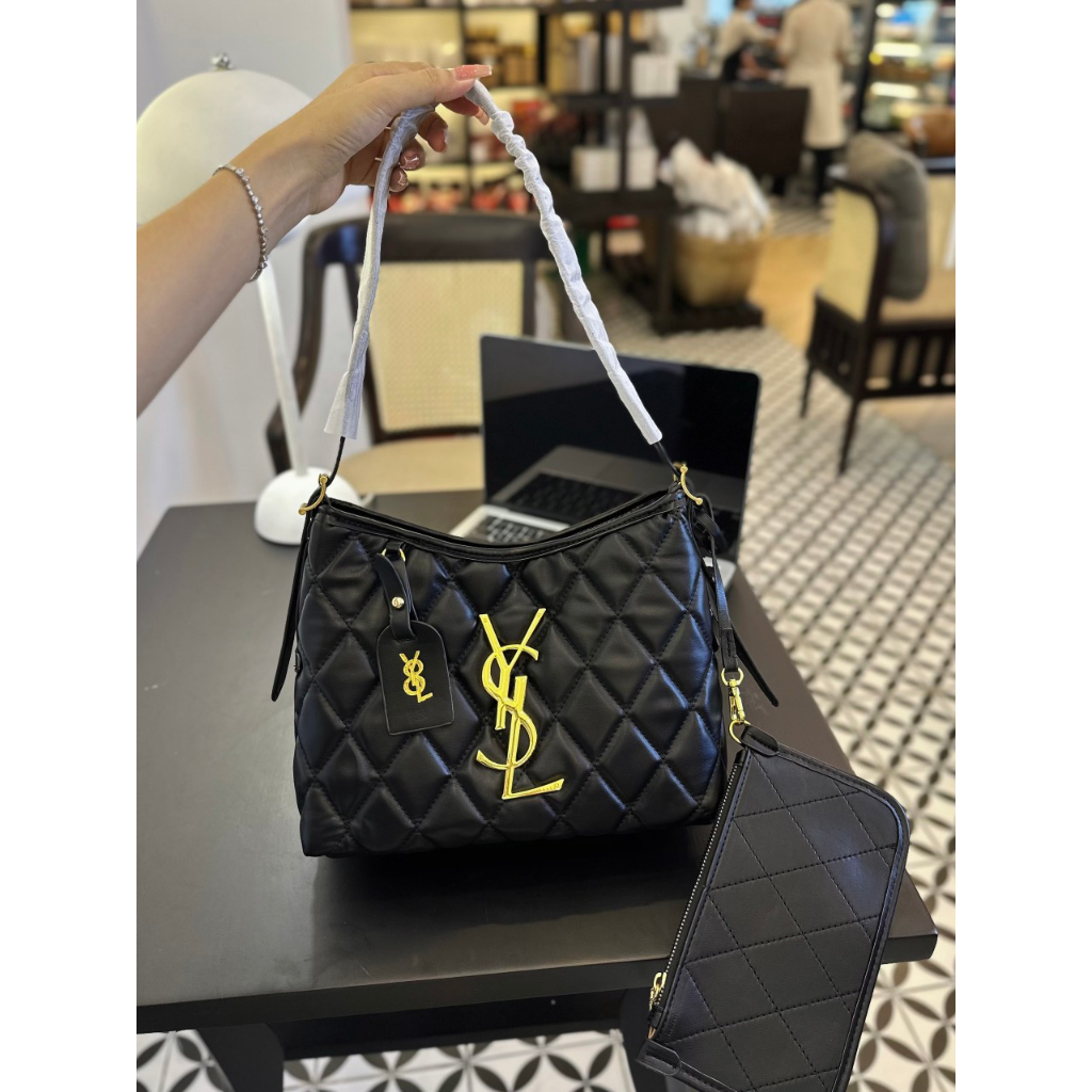 Túi xách Y/S/L Set kèm ví công sở sz 27
