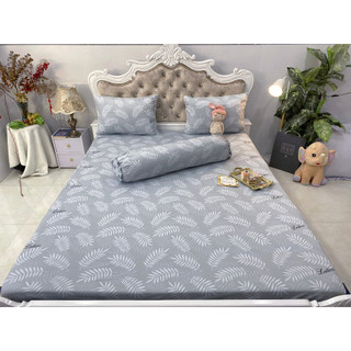 THUN LATICO - BỘ GA THUN SIÊU LẠNH LỤA THÁI LAN CAO CẤP (ÔM KHOÁ KÉO)