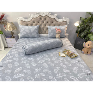 THUN LATICO - BỘ GA THUN SIÊU LẠNH LỤA THÁI LAN CAO CẤP (ÔM KHOÁ KÉO)