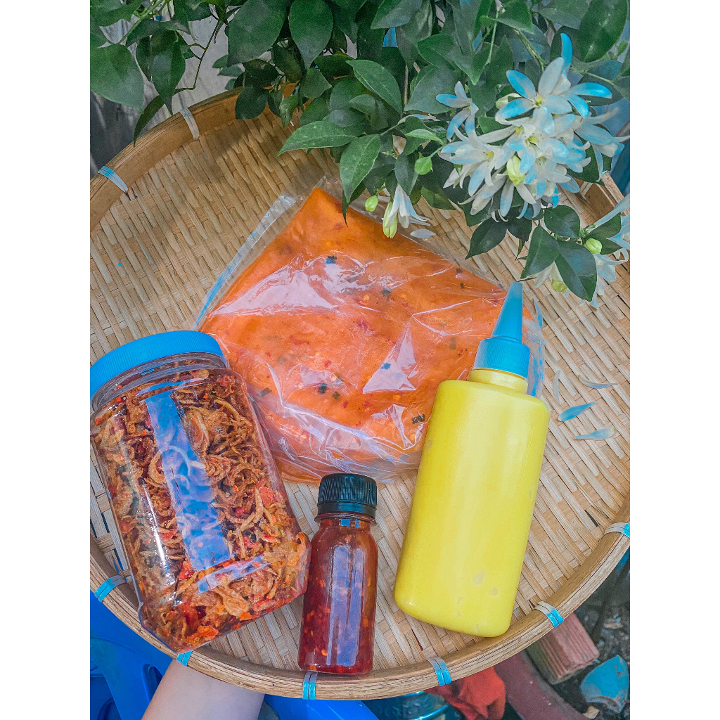 Bánh Tráng Phơi Sương Muối Ruốc Hành Phi Comai Size M