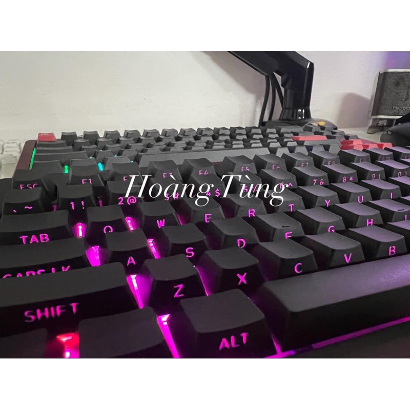 [Hàng Có Sẵn/Freeship] KEYCAP LEOBOG A25 CHERRY PROFILE | PBT DOUBLESHOT XUYÊN LED | BigBuy360 - bigbuy360.vn