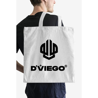 Túi tote, túi vải canvas, túi đeo chéo chính hãng in logo - d'viego