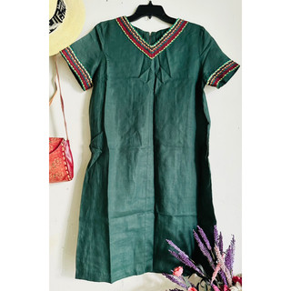 {2hand}  Đầm Thổ Cẩm-boho