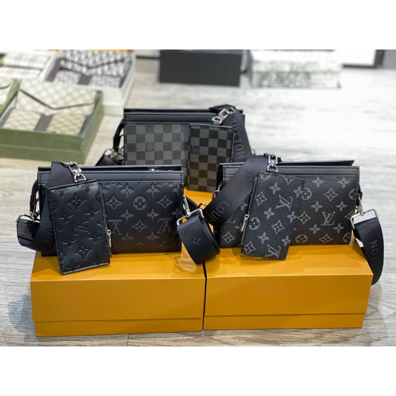 Túi đeo chéo lv 81124 fullbox nam châm xịn sò