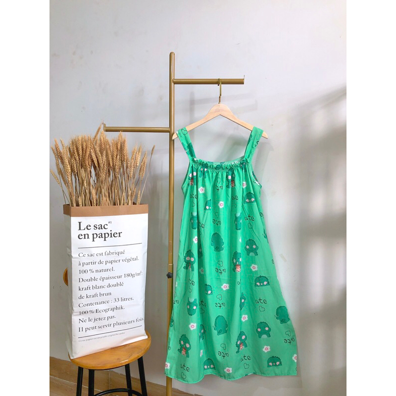 Đầm Lụa Dây To Size 4