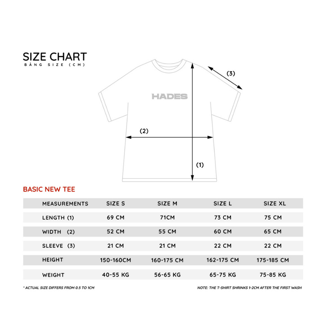 ÁO THUN TAY LỠ UNISEX RAYBACK BOXY TEE 100% COTTON