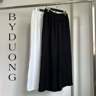 Quần đũi ống rộng cạp V lưng chun BIGSIZE 55-80KG QQD04 - [BY DUONG BIGSIZE]