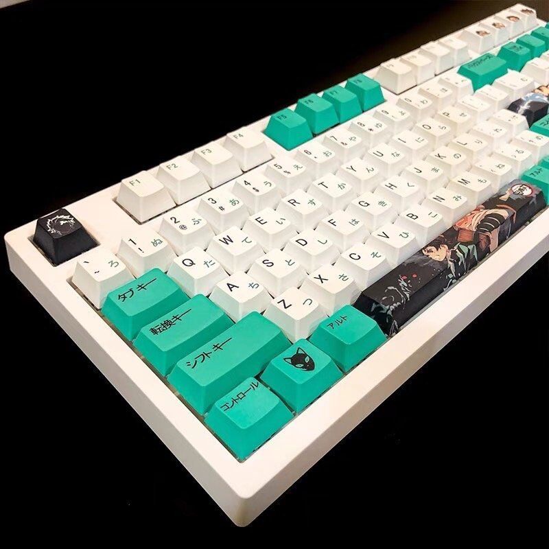 Keycaps bàn phím cơ 141 phím Kimetsu no Yaiba
