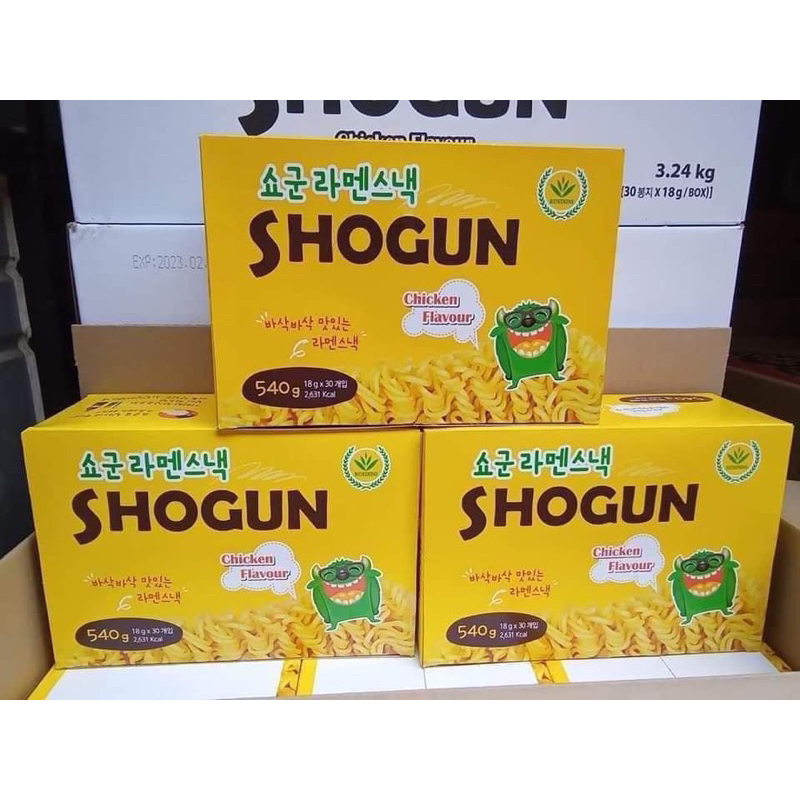 Mì tôm ăn liền SHOGUN Hàn Quốc 30 gói cực ngon😋