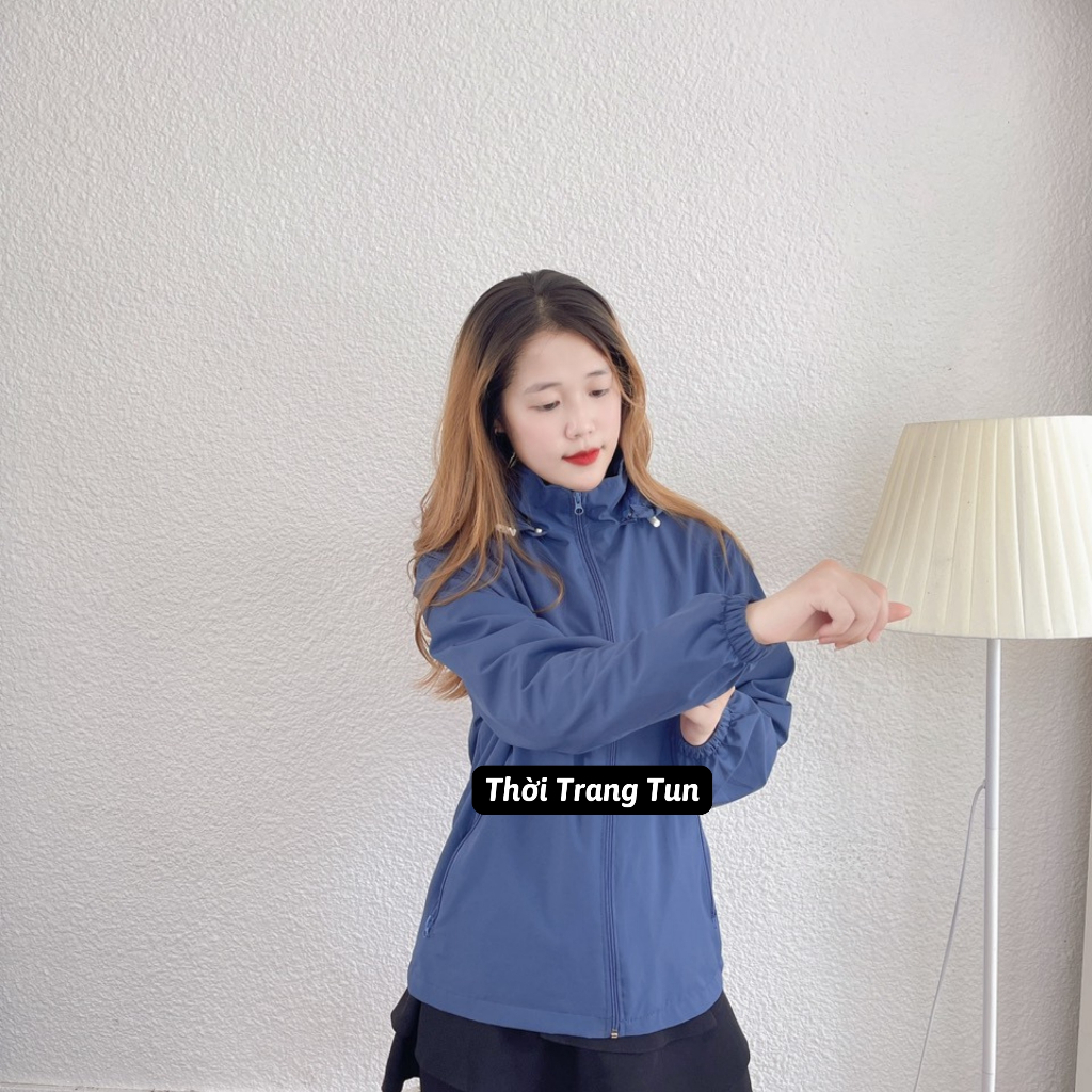 Áo Khoác Gió Nữ 2 Lớp Lót Lưới Cao Cấp Hàng Đẹp