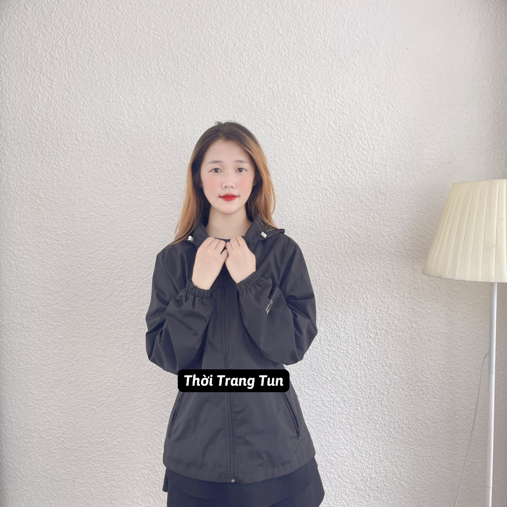 Áo Khoác Gió Nữ 2 Lớp Lót Lưới Cao Cấp Hàng Đẹp