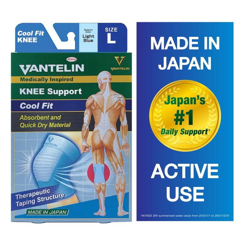 Băng Bảo Vệ Khớp Gối VANTELIN COOL FIT - MADE IN JAPAN