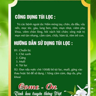 Túi lọc thảo dược Come - on  (có 15 túi nhỏ)