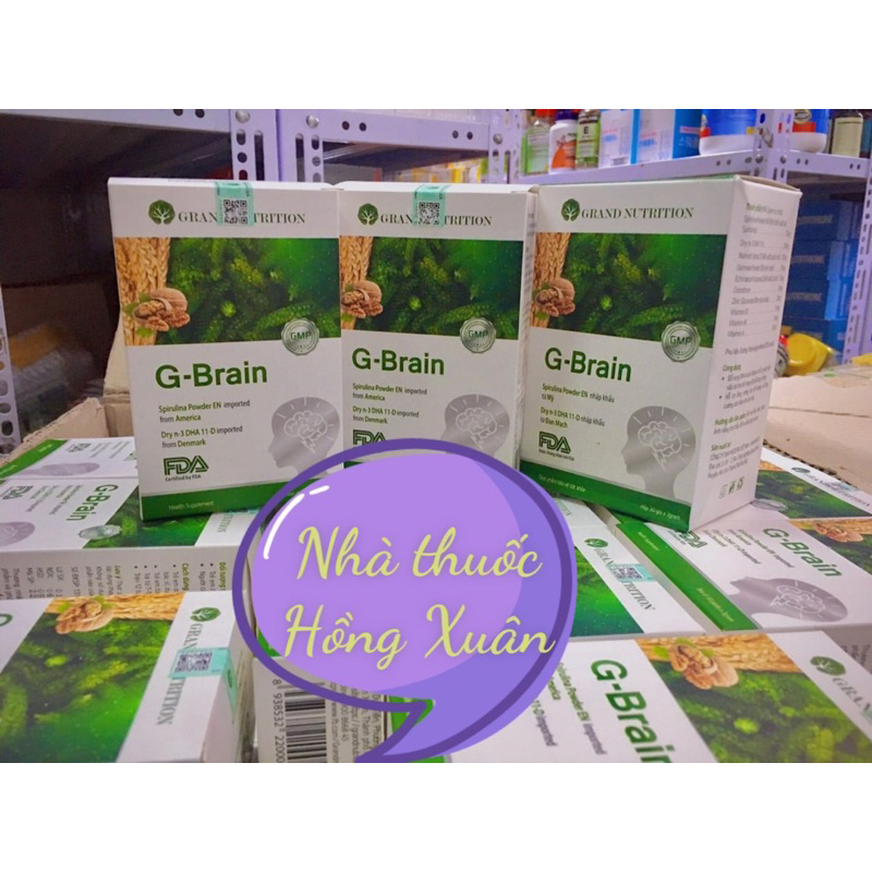 [Chính hãng 100%] Cốm hỗ trợ phát triển trí não Gbrain