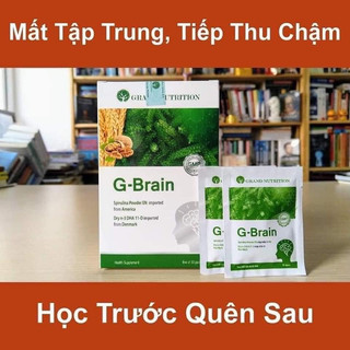 [Chính hãng 100%] Cốm hỗ trợ phát triển trí não Gbrain