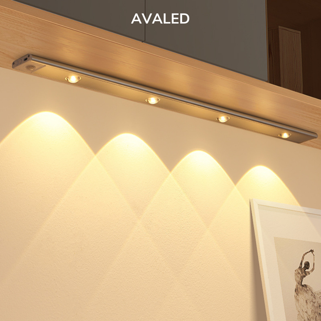 Đèn LED trang trí cảm biến ánh sáng AVALED 3 màu sáng