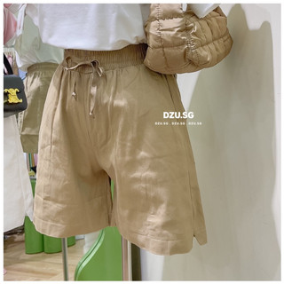 Quần short kaki nữ lưng thun DZU.SG