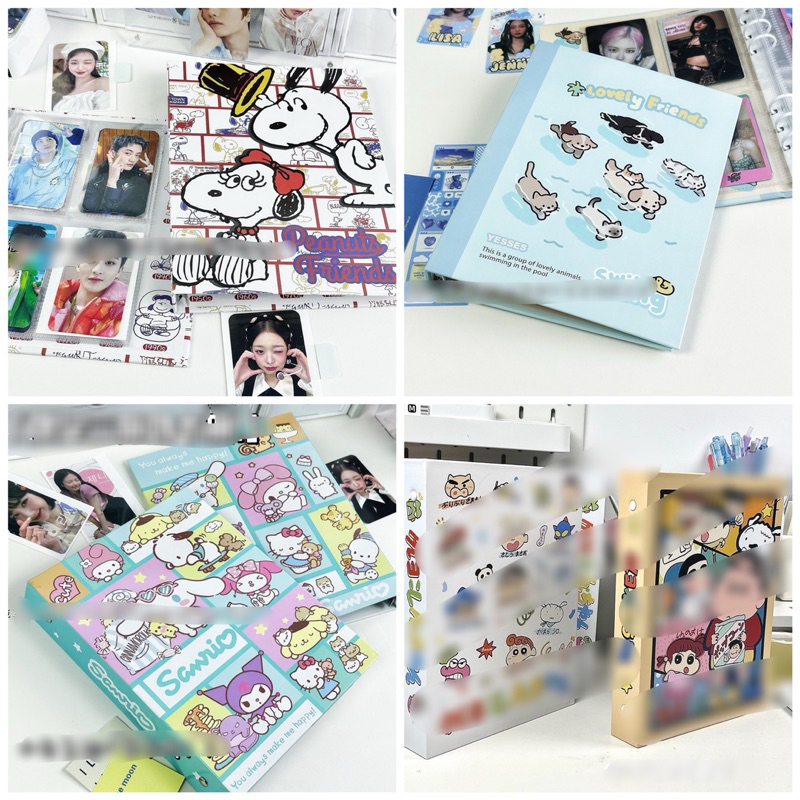 Binder A5 Cu Shin, Sanrio/ Album Ảnh Bìa Cứng đựng card