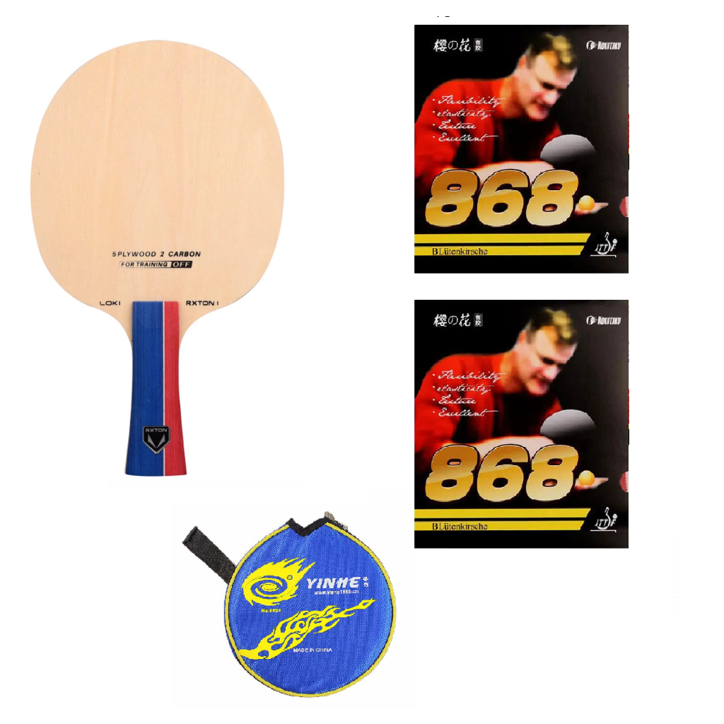 Combo vợt bóng bàn cốt Loki Rxton 1 kết hợp mặt vợt các loại
