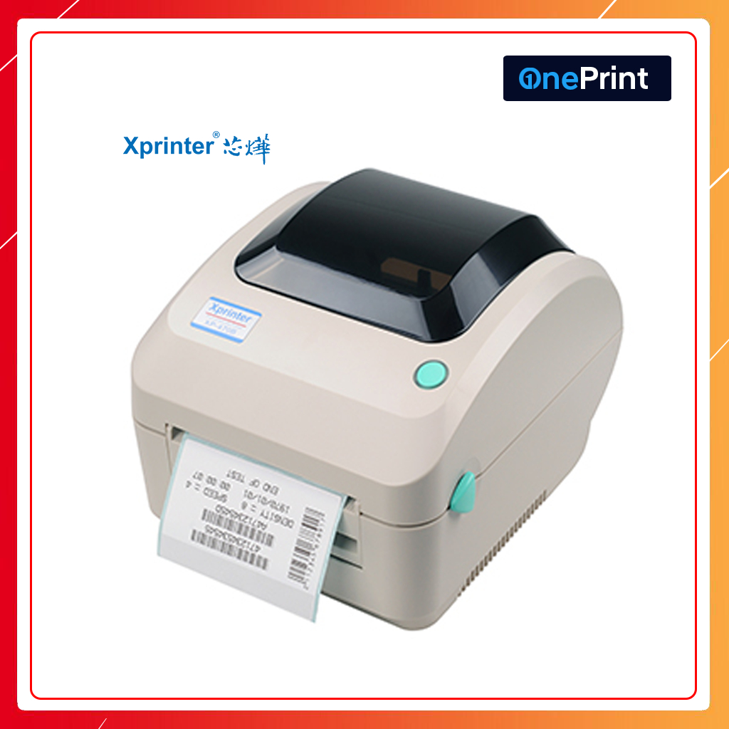 Máy in đơn hàng TMĐT Xprinter XP-470B, in tem, in vận đơn khổ A6 [Hàng chính hãng - BH 12 tháng]