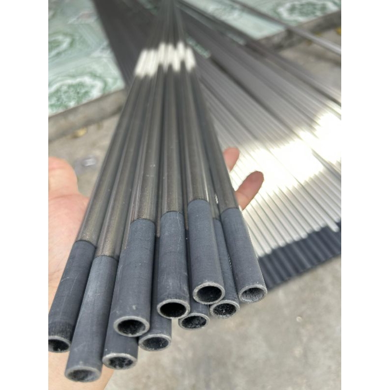 Nan carbon bạc và xanh lên diều từ 2m8 đến 4m dài 1m53 , 1m63