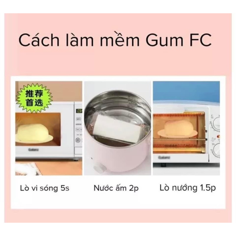 gum paste FC tạo hình bánh kem