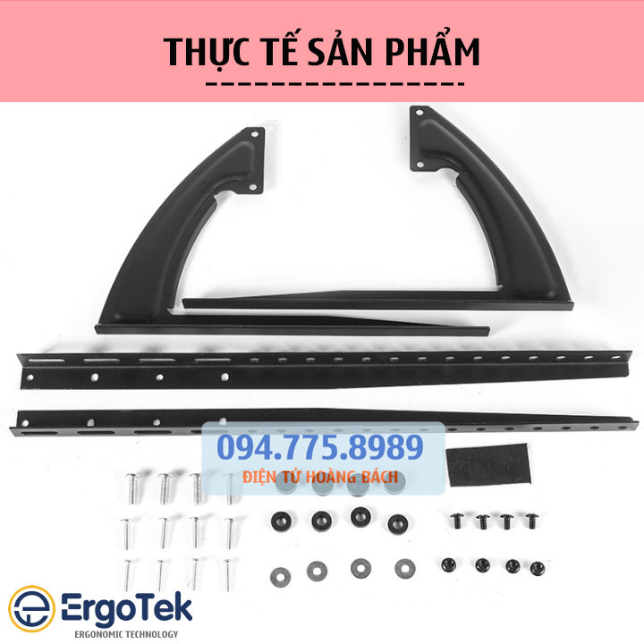 Chân Đế Tivi Đa Năng ErgoTek E601 / E602 32 - 70 Inch - Chân Màn Hình Tivi Đặt Bàn Cao Cấp