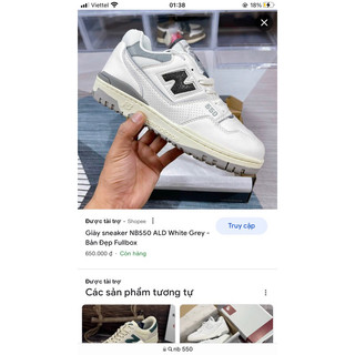pass nb 550 size 38 hàng sc