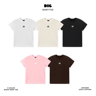 Áo Thun Baby Tee Nữ Diggory Kiểu Basic Chất Cotton Nhiều Màu Form Fit Tôn Dáng