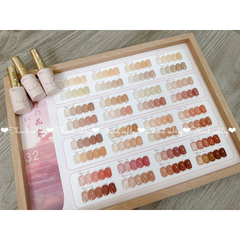 THẠCH 32 MÀU TONE NUDE