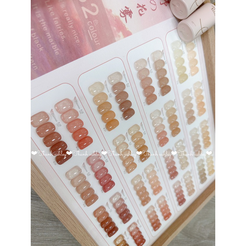 THẠCH 32 MÀU TONE NUDE