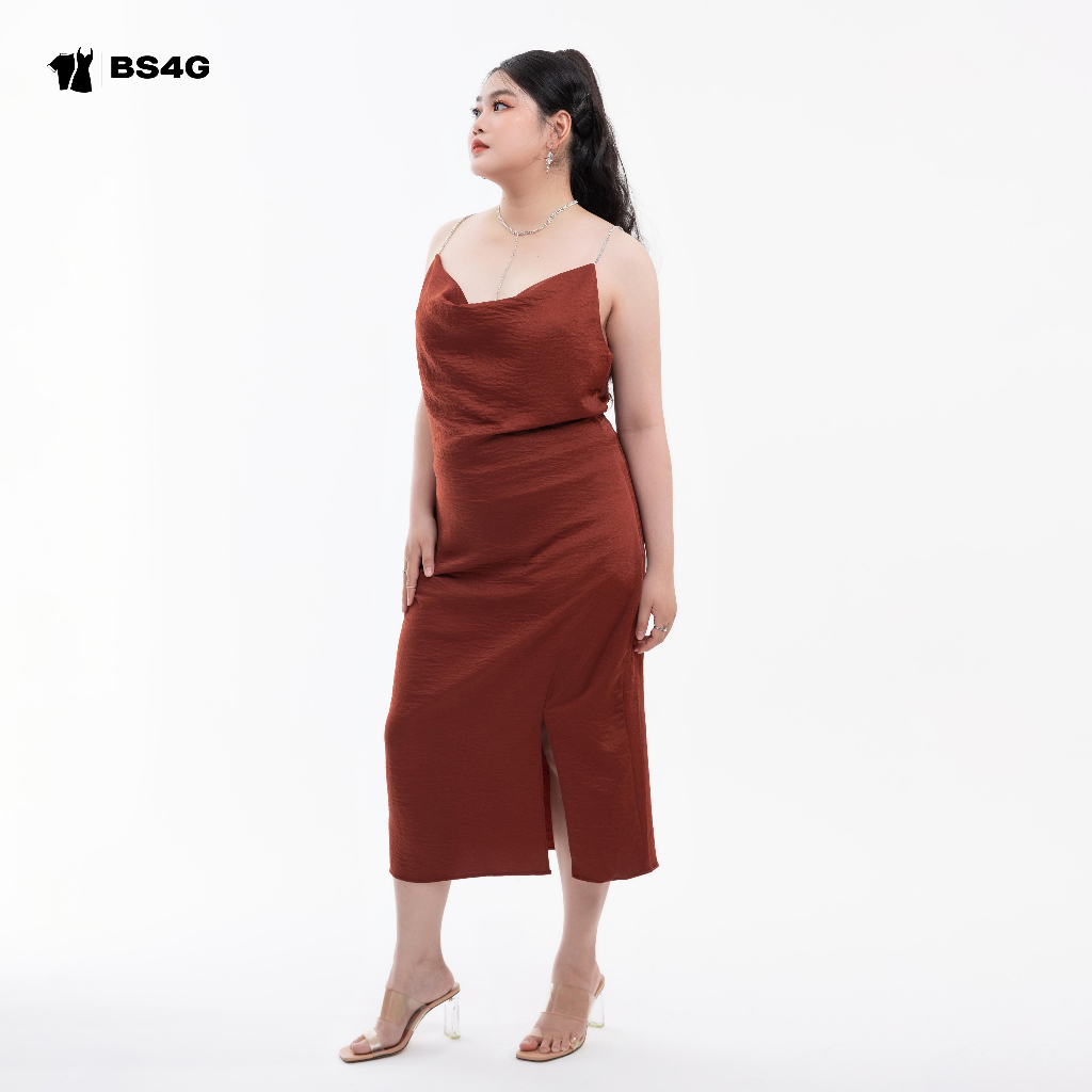 ĐẦM CỔ ĐỔ DÂY ĐÁ SEXY BIGSIZE - BLING DRESS ĐA082
