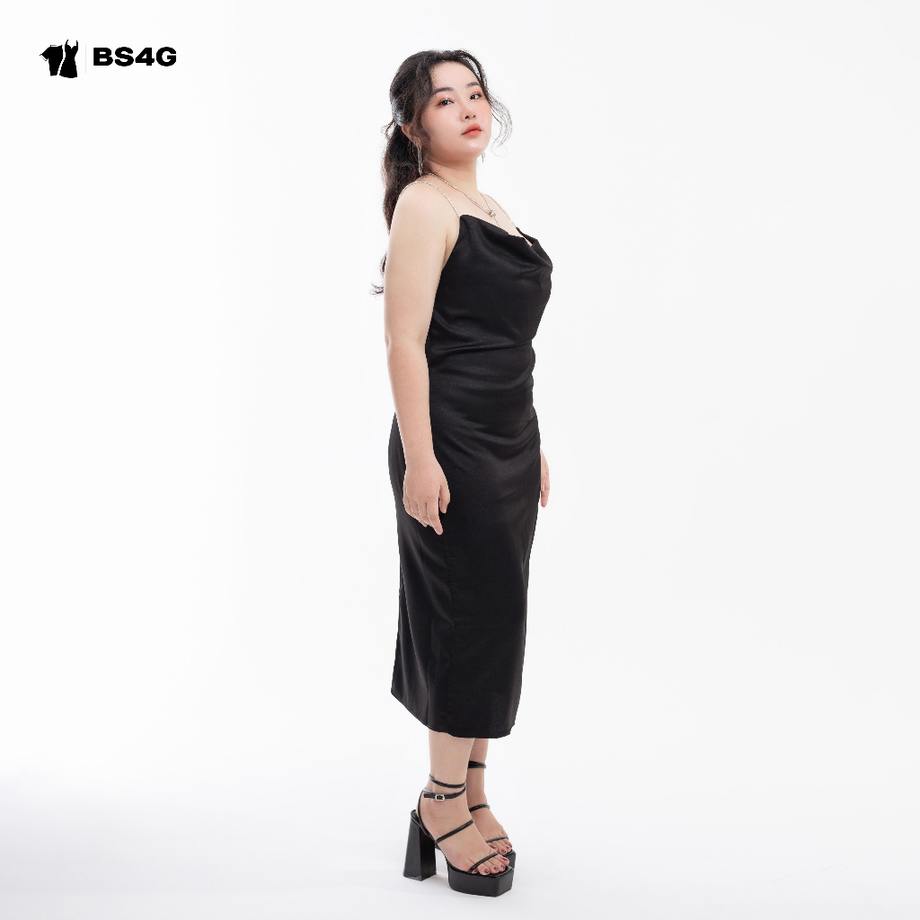 ĐẦM CỔ ĐỔ DÂY ĐÁ SEXY BIGSIZE - BLING DRESS ĐA082