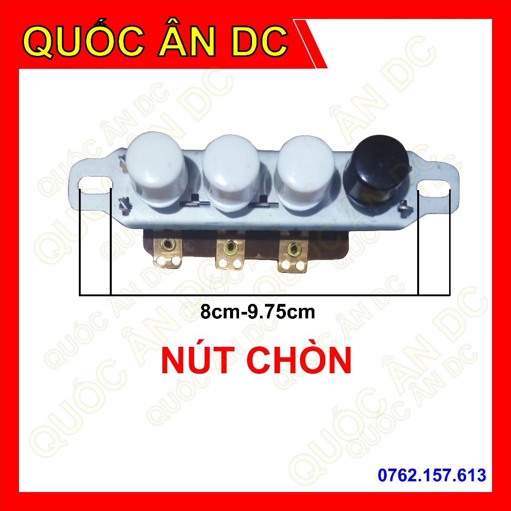 Công Tắt Quạt nút chòn , nút vuông