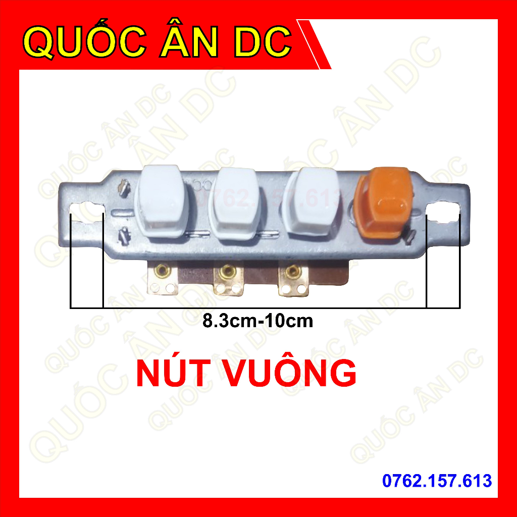 Công Tắt Quạt nút chòn , nút vuông