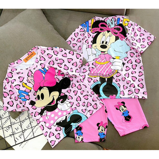 Bộ thun lạnh 3D dễ thương cho bé gái 15-30kg