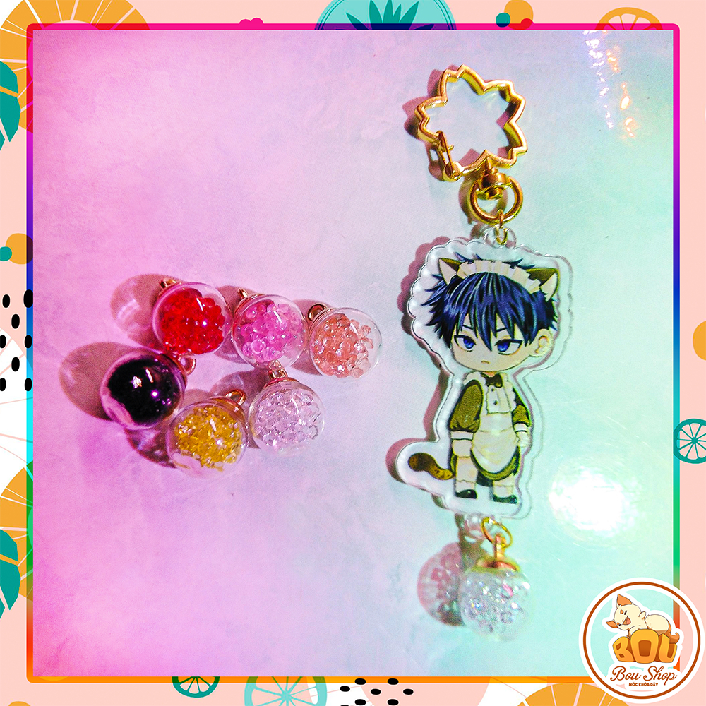 Móc khóa Mica Acrylic Anime Idol Keychain theo yêu cầu