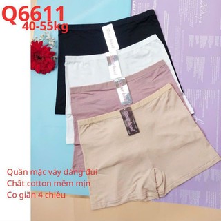 Quần đùi mặc váy cotton mềm mát Thái Lan Sister hood 6611