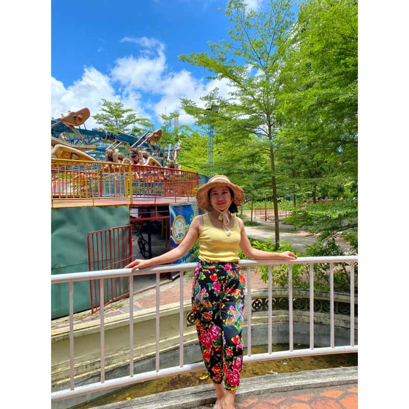 Quần con công dáng baggy 7 màu