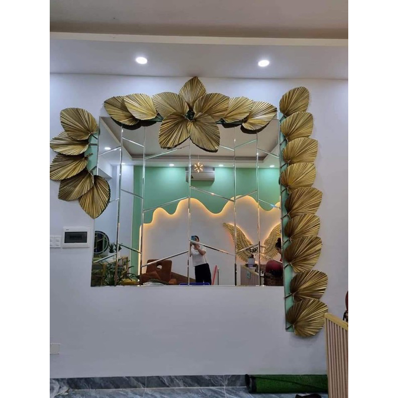 Lá cọ khô  chuyên dùng trang trí decor