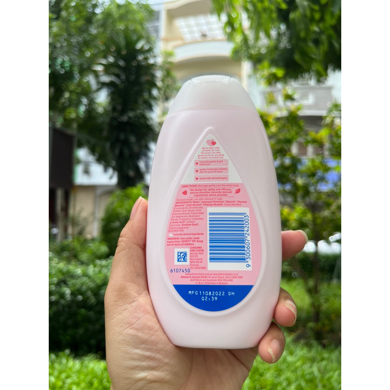 [Bill Úc] Sữa dưỡng ẩm Johnson's Baby Fresh Scented Lotion 200mL