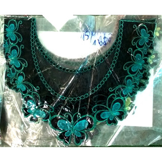 cổ thêu trang trí( truoc+sau)