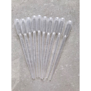 Combo 10 ống bóp nhỏ giọt loại 3ml, ống pipet nhựa