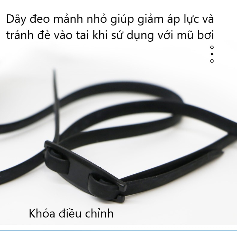 Kính bơi người lớn FEIERDUN- HZ6300 dây đeo nhỏ, chống sương