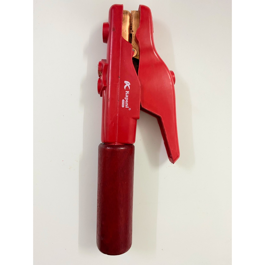 Kìm hàn cán gỗ 600A dùng trong máy hàn que