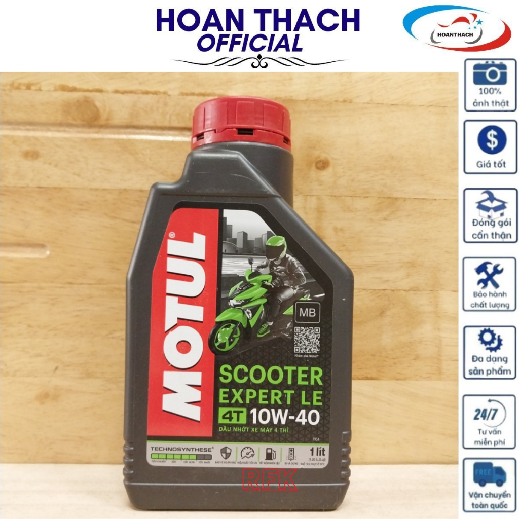 Nhớt Xe Tay Ga Motul Scooter Expert Le 10W40 800Ml HOANTHACH SP018629