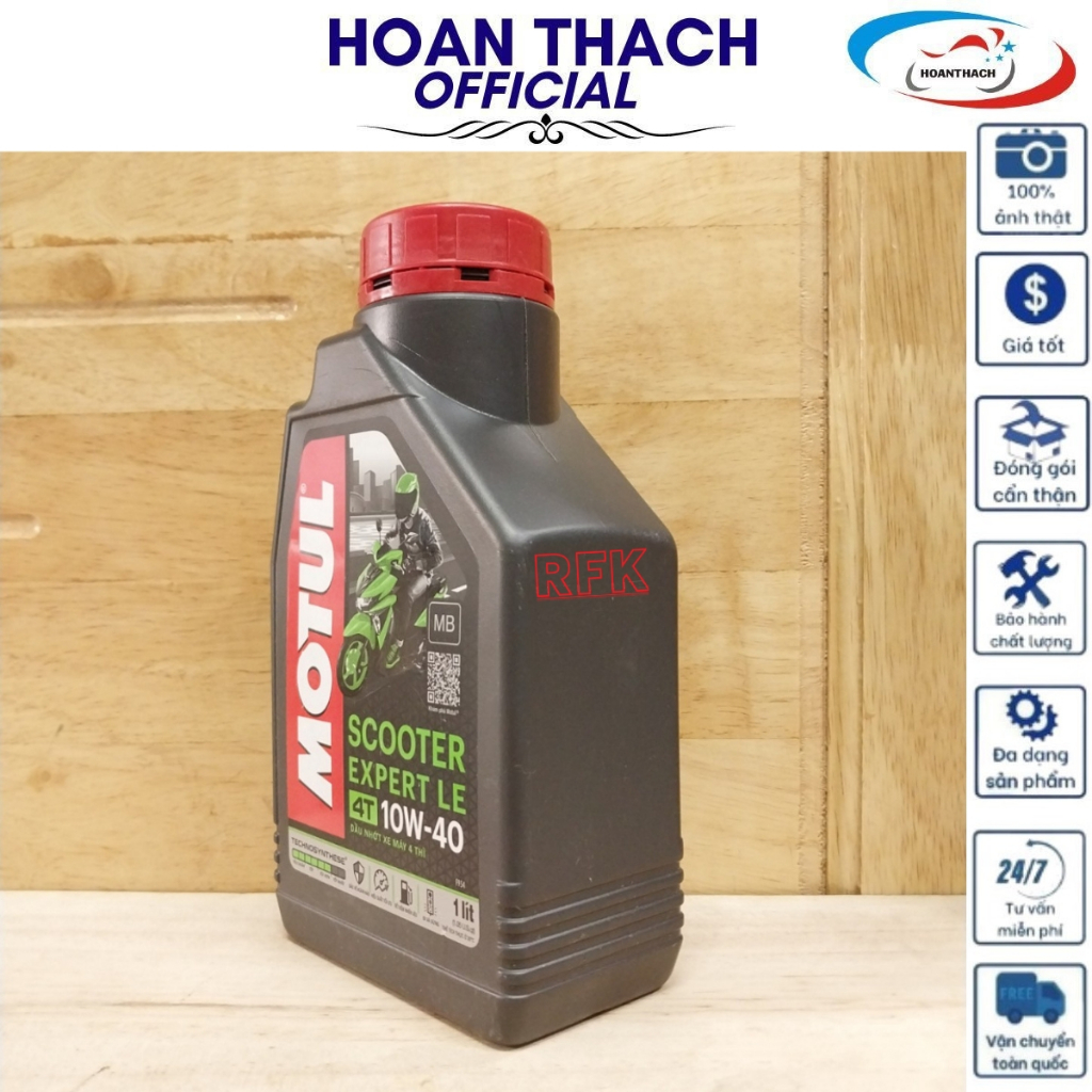 Nhớt Xe Tay Ga Motul Scooter Expert Le 10W40 800Ml HOANTHACH SP018629