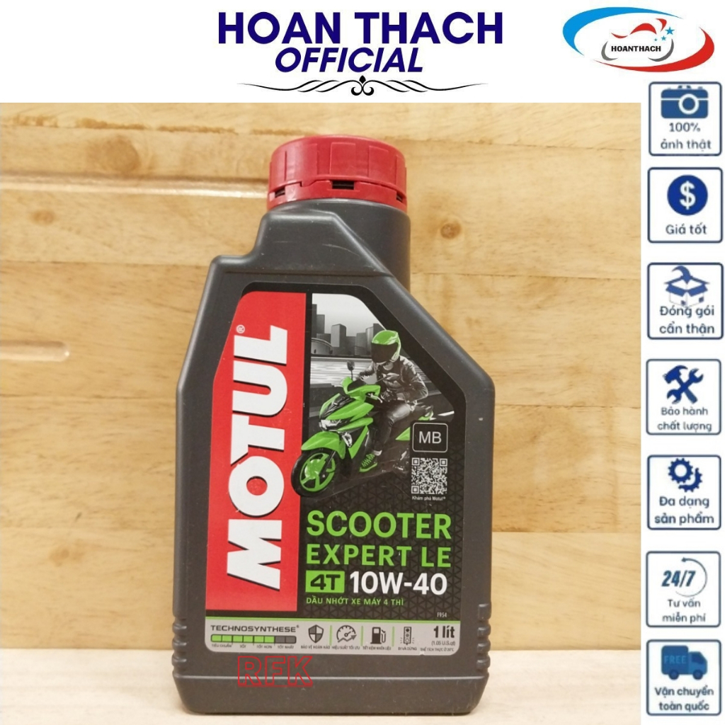 Nhớt Xe Tay Ga Motul Scooter Expert Le 10W40 800Ml HOANTHACH SP018629