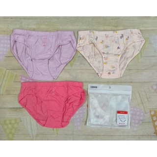 Set 3 quần chip cotton bé gái Canifa