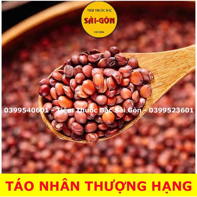 Táo Nhân 100g (Loại Thượng Hạng, Đã sao thơm, Date mới)